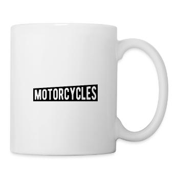 Motorcycles - Tasse - Weiß - Rechts
