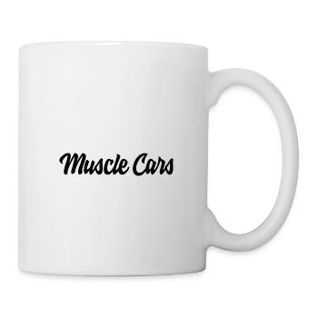 Muscle Cars - Tasse - Weiß - Rechts