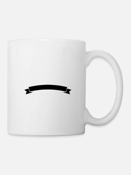 Banner - Tasse - Weiß