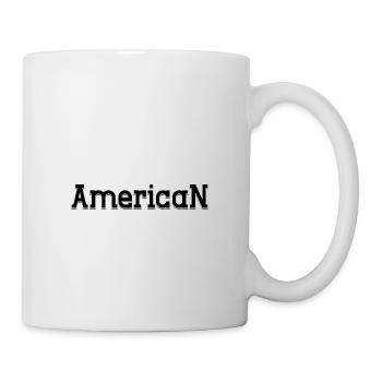 American - Mug - white - Right