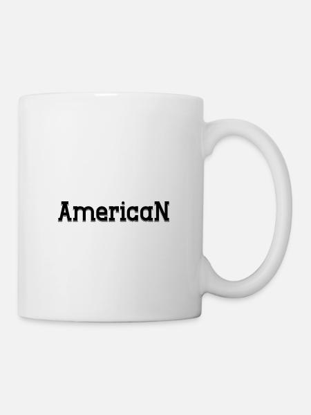 American - Tasse - Weiß