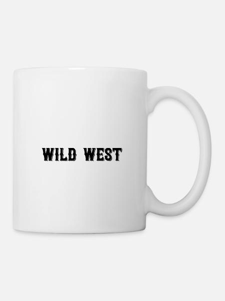 Wild West - Tasse - Weiß