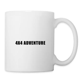 4x4 Adventure - Tasse - Weiß - Rechts