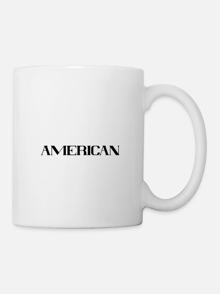 American - Tasse - Weiß
