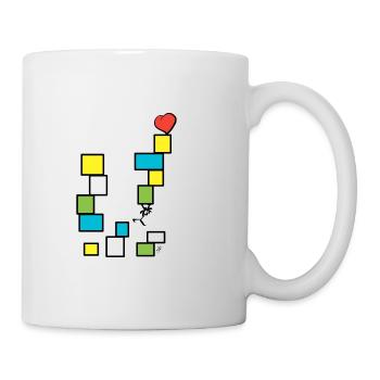 Kuoro Tür Paket - Tasse - Weiß - Rechts