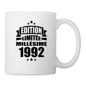 édition limitée millésime 1992 - Mug blanc - blanc - Droite
