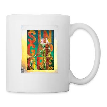 Freiheit in Singapur - Tasse - Weiß - Rechts