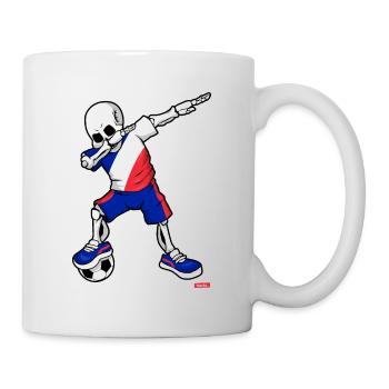 Soccer Dab Skelett France HARIZ Soccer Dab - Mug - white - Right