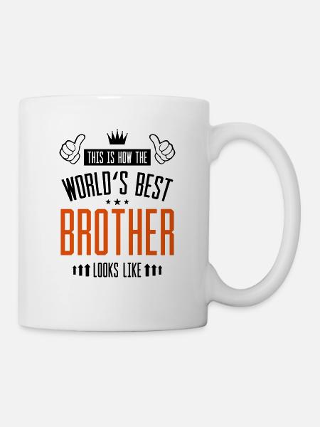 Weltbester Bruder - Tasse - Weiß