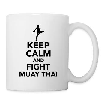 Muay Thai - Mug blanc - blanc - Droite
