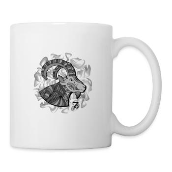 Capricorn zodiac sign - Mug - white - Right
