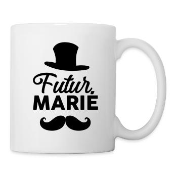 futur marié (enterrement vie de garcon) - Mug blanc - blanc - Droite