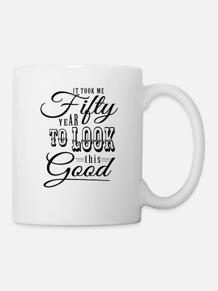 50th Birthday - Mug - white