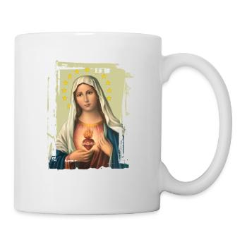 Holly Mary Maria Madonna Mariana Jungfrau Maria - Tasse - Weiß - Rechts