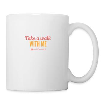 Gehen Sie mit mir spazieren - Tasse - Weiß - Rechts