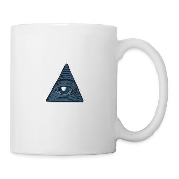 Illuminati. - Mug blanc - blanc - Droite