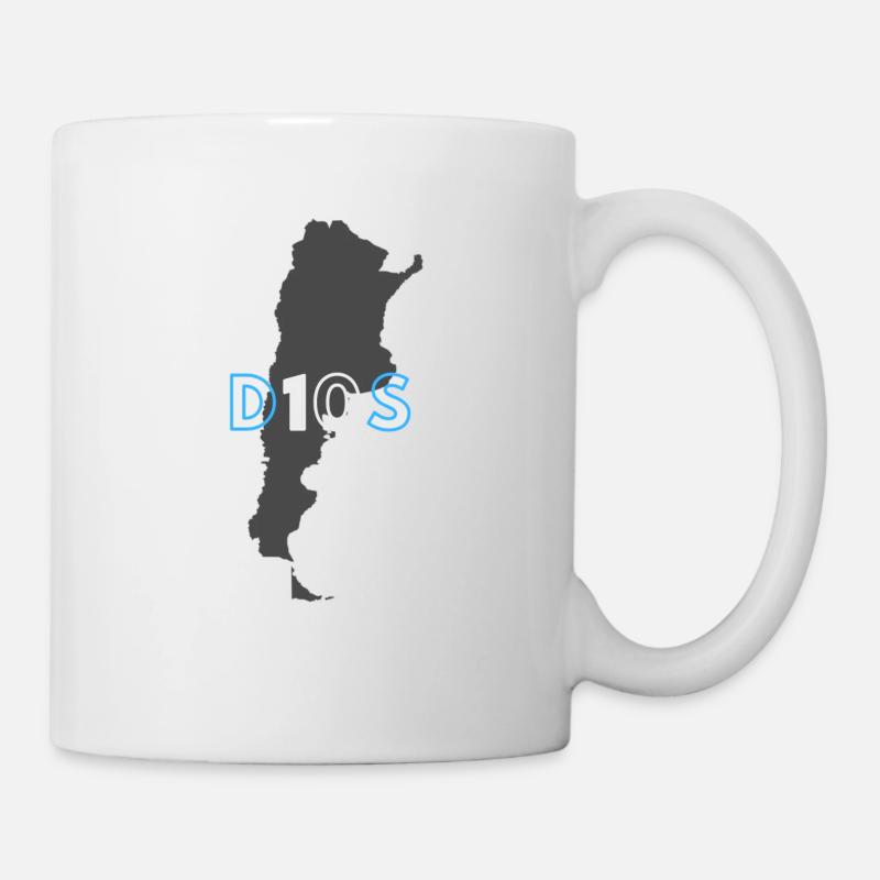 D10S - Mug blanc - blanc