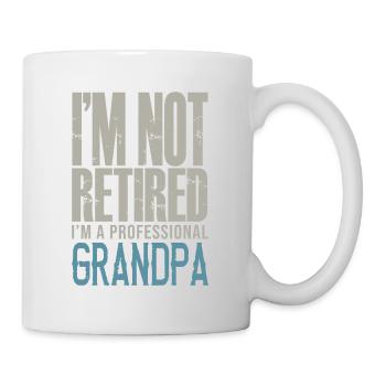 grandpa Retirement grandpa Gift - Tasse - Weiß - Rechts