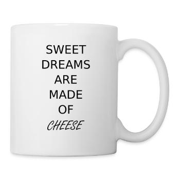 Fromage Cheese Proverbes drôles - Mug blanc - blanc - Droite