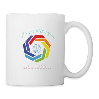 Neurodiversity - ADHD autism, autism awareness - Mug - white - Right