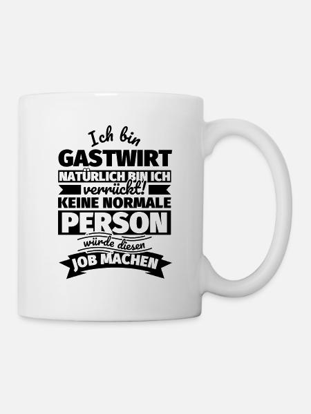 Gastwirt Geschenke - Tasse - Weiß