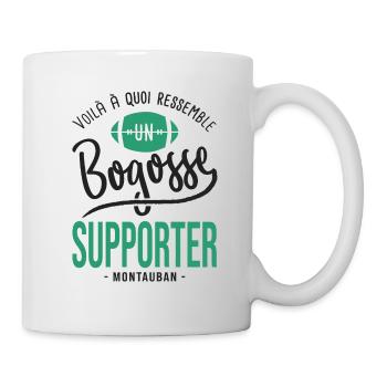 rugby supporter bogosse club rugby US Montauban - Mug blanc - blanc - Droite