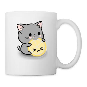 Lemon cat - Mug - white - Right