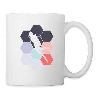 Diver Scuba Diving Abstract Diving - Mug - white - Right