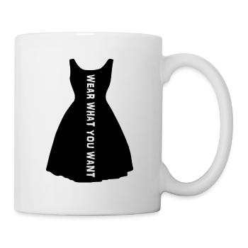 portez ce que vous voulez - Mug blanc - blanc - Droite