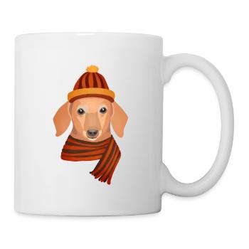 dachshund - Mug - white - Right