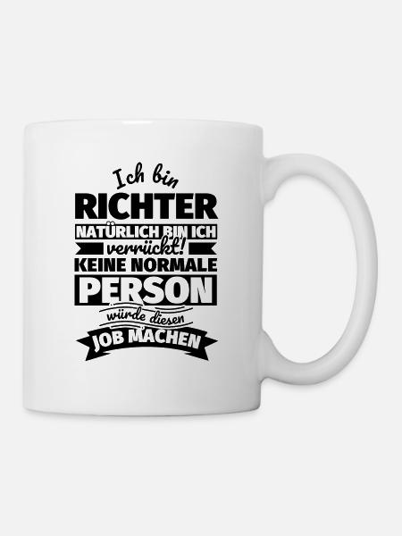 Richter Geschenke - Tasse - Weiß