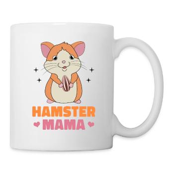 Hamster Mama Animal Lover Pet Owner Rodents Hamste - Tasse - Weiß - Rechts
