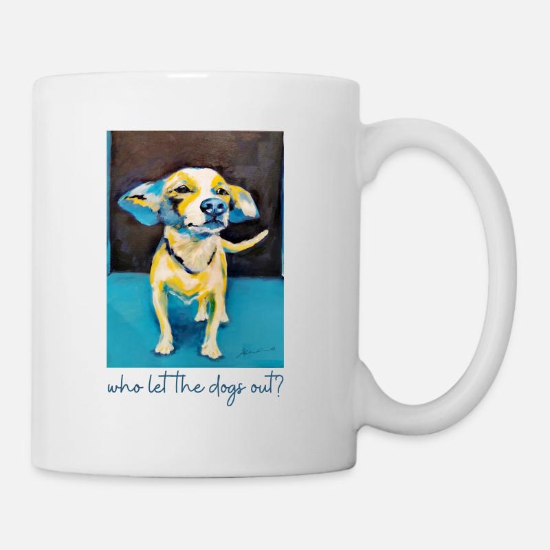 Dog "Louis" - Mug - white
