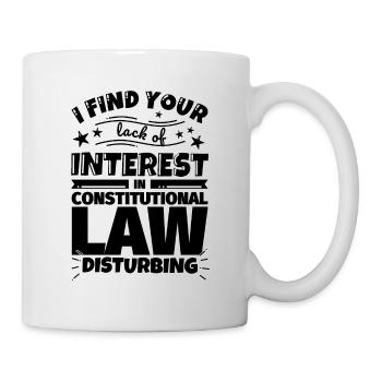 Constitutional Funny Gift - Mug - white - Right