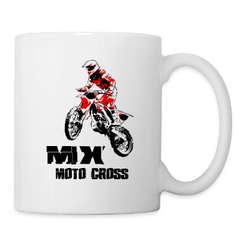 Moto Cross - Motocross - Supercross - Mug - white - Right