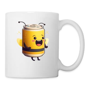 Bee(r)-Can - La canette de bière Bee Bee - Mug blanc - blanc - Droite