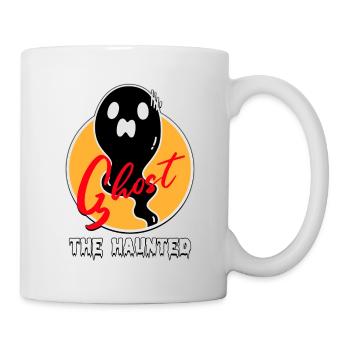 The Ghost Haunted Cool Cartoon - Tasse - Weiß - Rechts