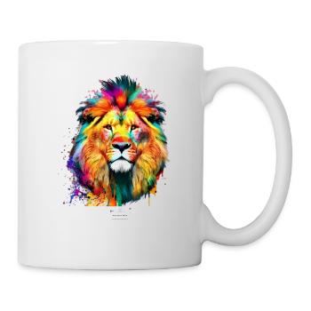 Lionsplash - Tasse - Weiß - Rechts