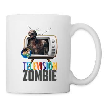 Television Zombie TV Zombie - Tasse - Weiß - Rechts