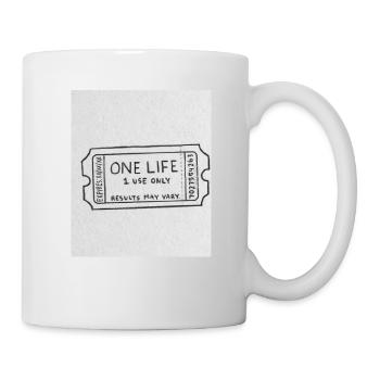 One life - Tasse - Weiß - Rechts