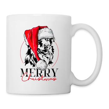Père Noël berger australien joyeux Noël Wilsigns - Mug blanc - blanc - Droite