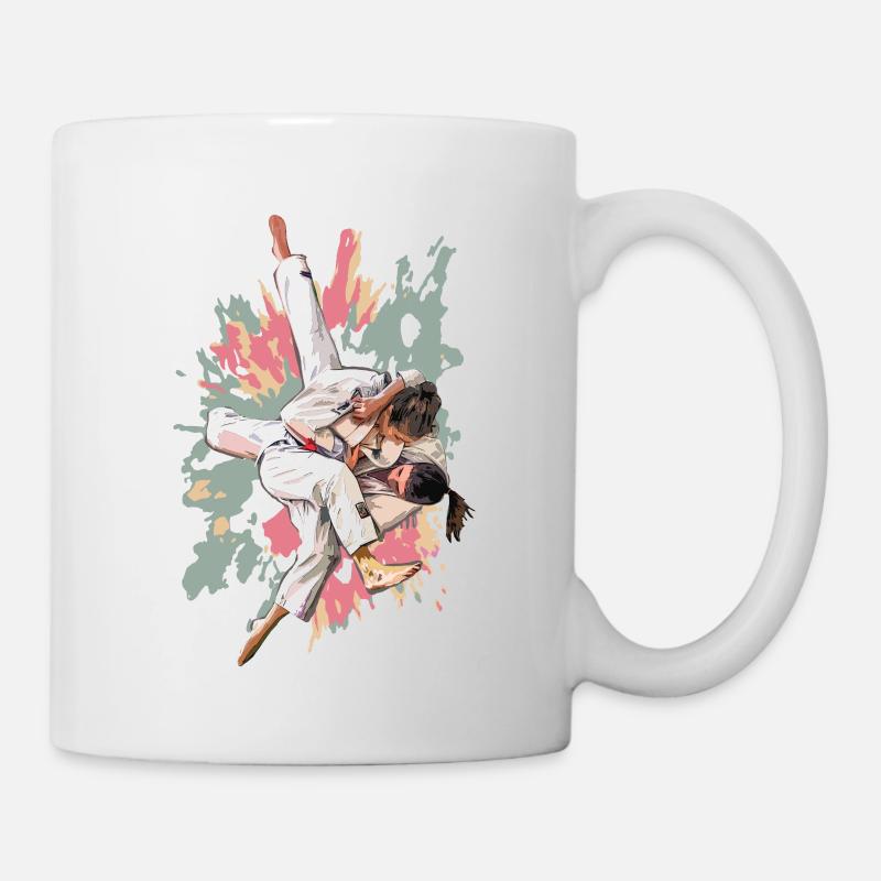 Judokate - Tasse - Weiß