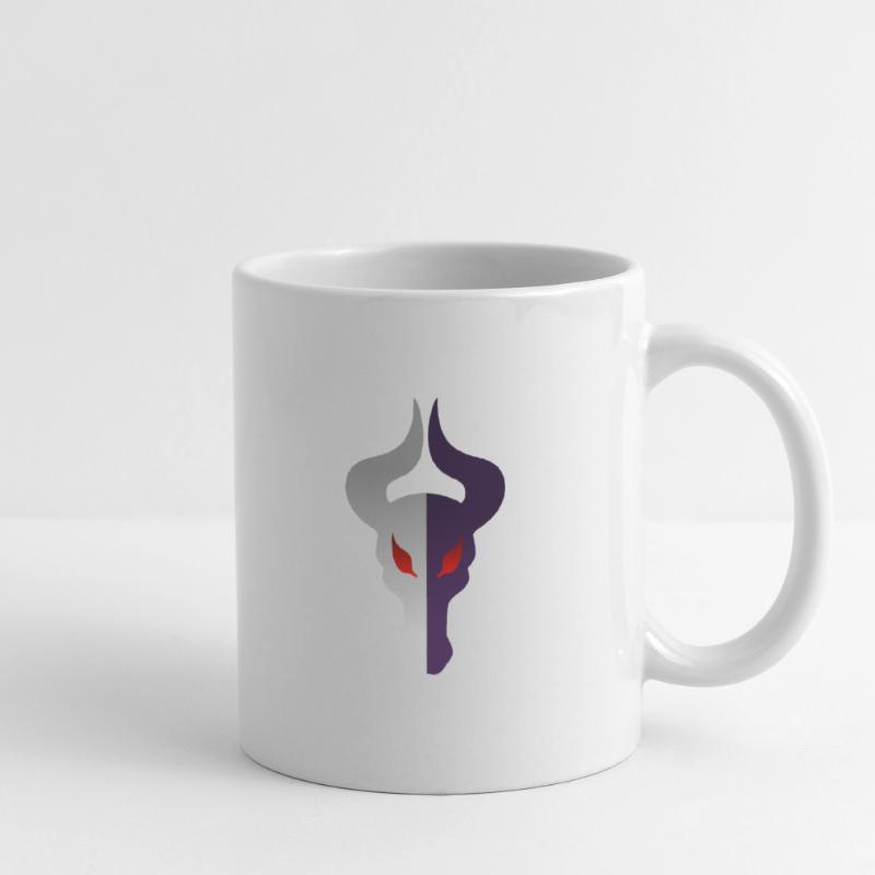 Doppelseitiger Drachenkopf Tasse