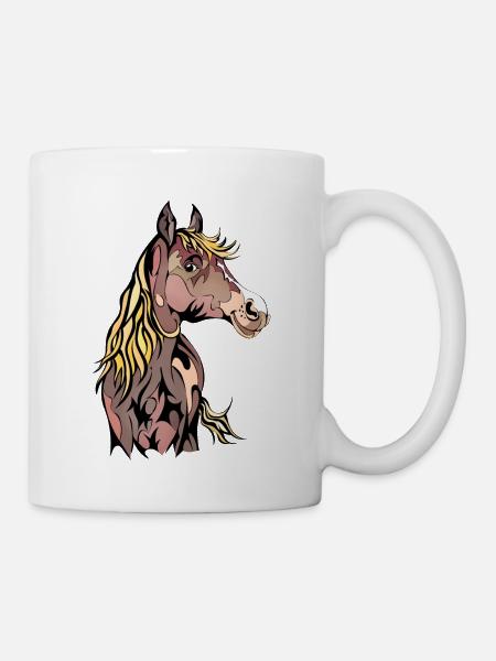 Pintabianisches Pferd - Tasse - Weiß