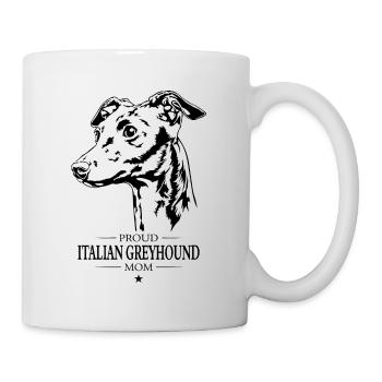 Italian Greyhound Mom Dog Dog Wilsigns - Mug - white - Right