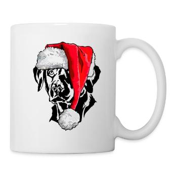 Père Noël Labrador Labbi Chiens Wilsigns - Mug blanc - blanc - Droite