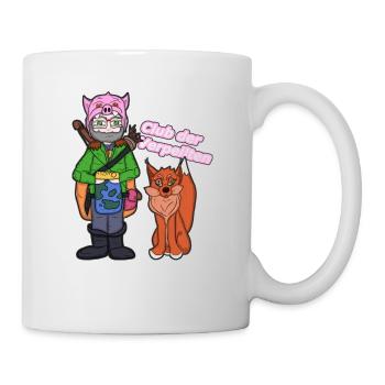 Jäger Club der Verpeilten - Tasse - Weiß - Rechts