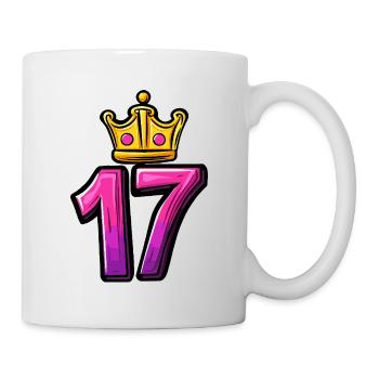 17 Number Krone - Mug - white - Right