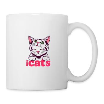 " Cat – Mystical Cat Design " - Mug - white - Right