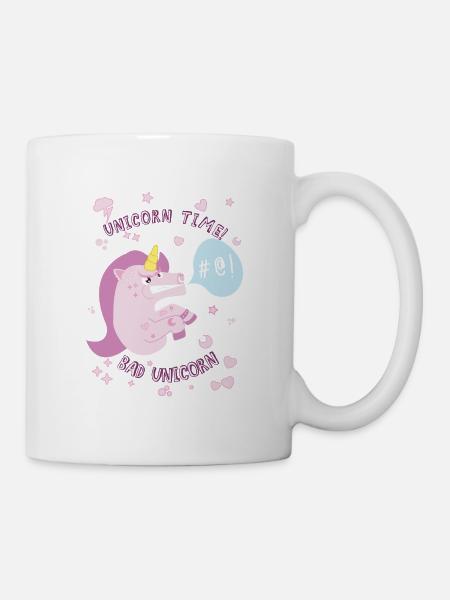 Bad Unicorn - Mug blanc - blanc